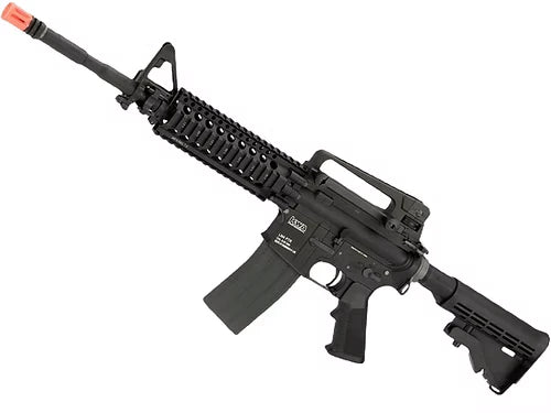 Custom KWA LM4 Gas Blowback Rifle with Madbull Daniel Defense AR15 Lite 7" Rail