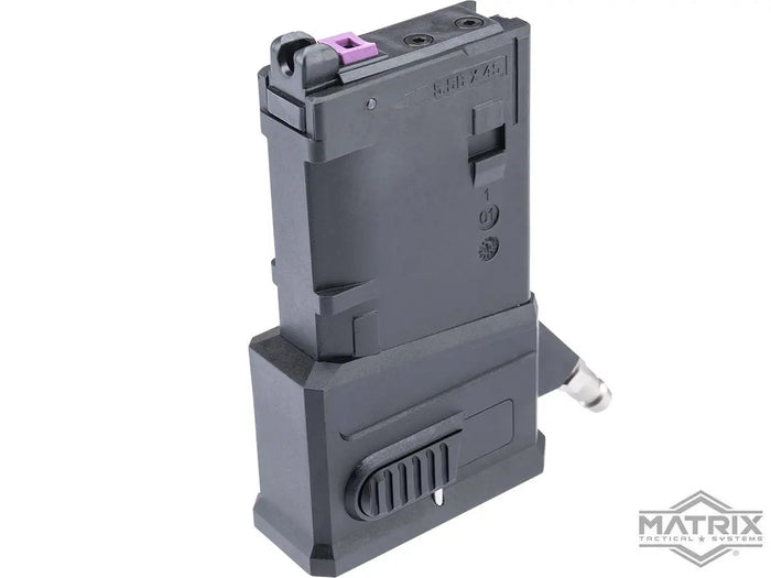 Matrix x T8 x SP Systems CNC HPA Magazine Adapter for Tokyo Marui MWS GBBR
