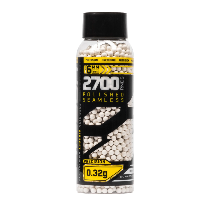 HK Army Hostile – Precision .32G BB’s – 2700ct – White