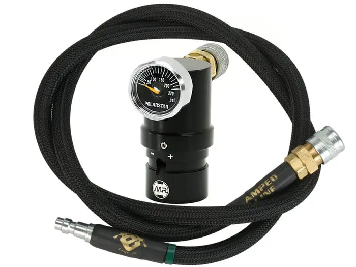 PolarStar MR "MicroReg Gen 2" Micro Regulator Air Rig (Package: Regulator + Airline)