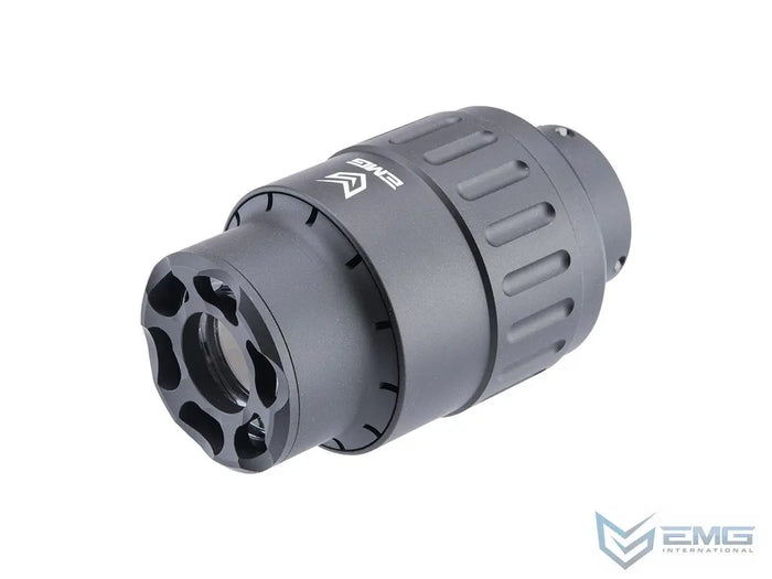 EMG Shotgun Muzzle Booster for Airsoft Shotguns (Model: Acetech Quark M Tracer Installed)