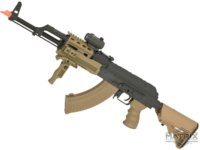 CYMA Field Ops Series AK47 Legionnaire Airsoft AEG Package (Color: Desert)