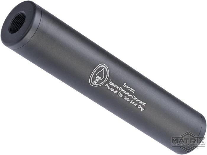 Matrix Airsoft Mock Silencer / Barrel Extension (Model: SOCOM / 150mm)