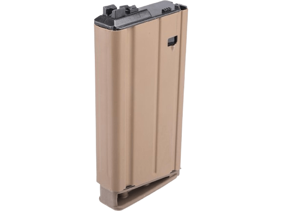 WE-Tech 30rd Magazine for SCAR-H MK17 V2 Seal Custom Gas Blowback Rifles (Color: Tan) image 0