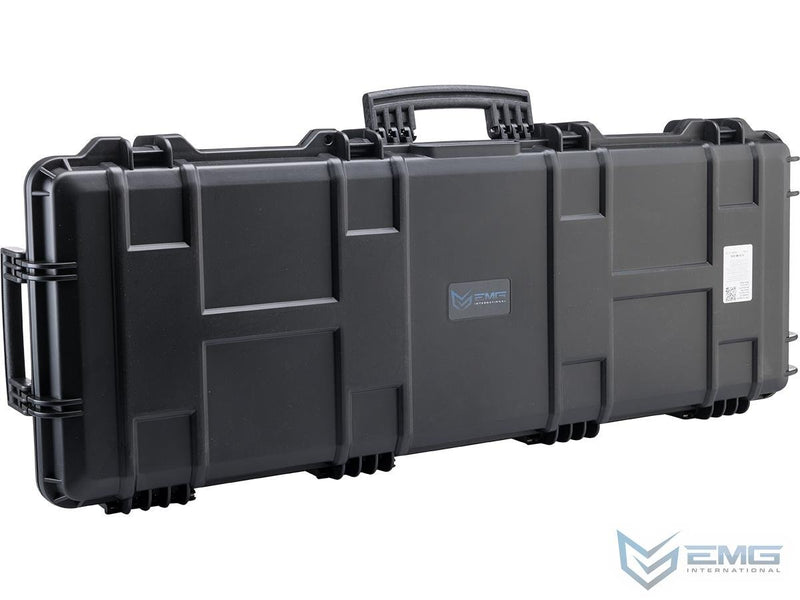 EMG Transporter Lockable 42" Hard Case w/ Low-Profile Wheels & Pluckable Inner Foam (Color: Matte Black) image 0