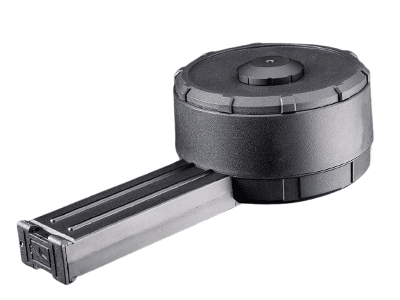Angel Custom 3000 Round "ZAKU" Electric Auto-Winding Drum Magazine for P90 Airsoft AEGs image 0