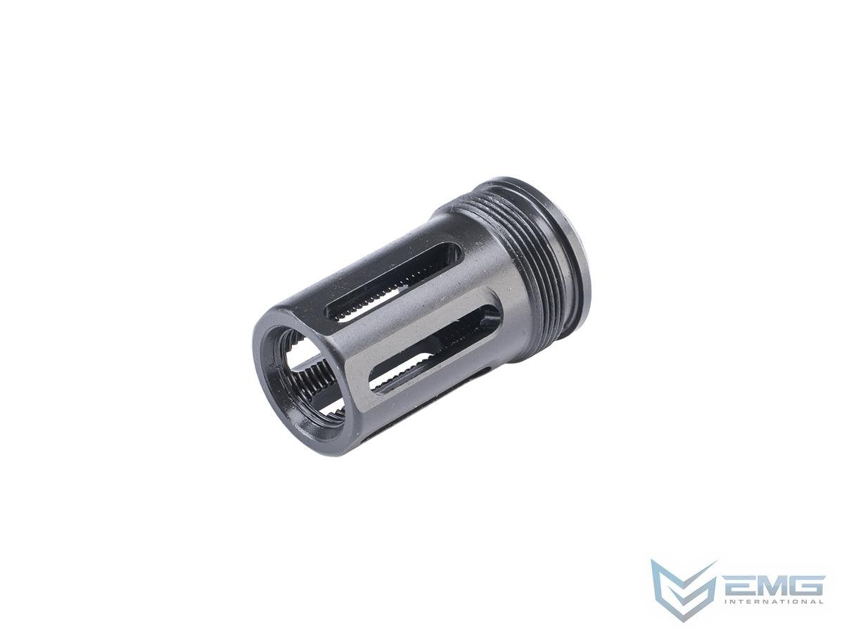 EMG x CGS Group Licensed SCI-SIX Flash Hider for Airsoft AEG Rifles image 0