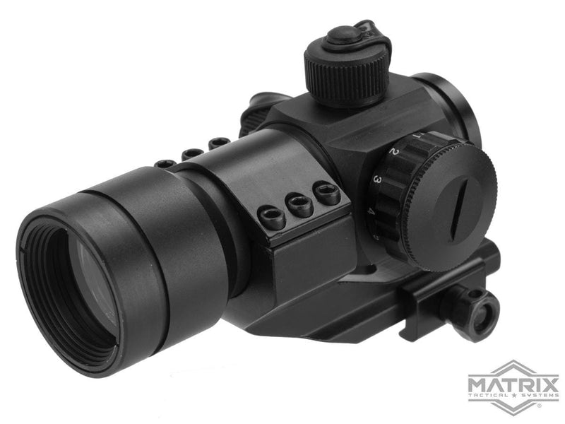 Matrix Military Type 1x30 Red & Green Dot Sight w/QD Cantilever Mount / HM / LD image 0