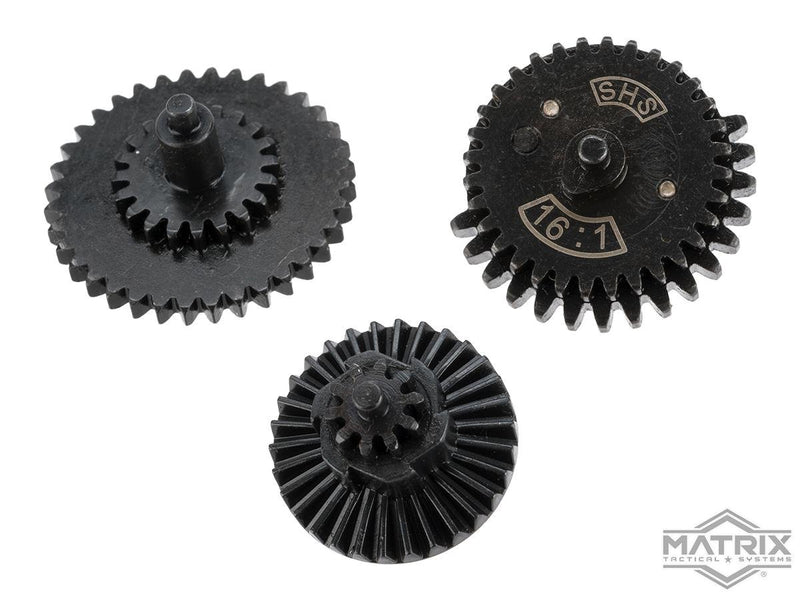 Matrix CNC Machined Steel "High Speed" Airsoft Gear Set (Ratio: 16:1) image 0
