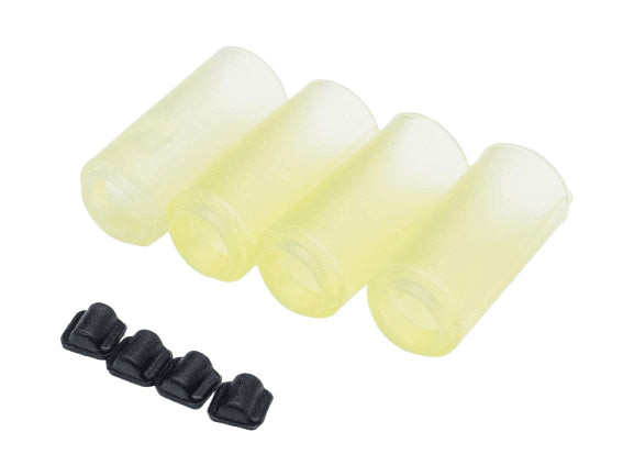 Silverback Airsoft Flat Hop Hop-Up Bucking & Nub 4-Pack Set for Desert Tech SRS & HTI Airsoft Sniper Rifles (Model: 70 Degree)