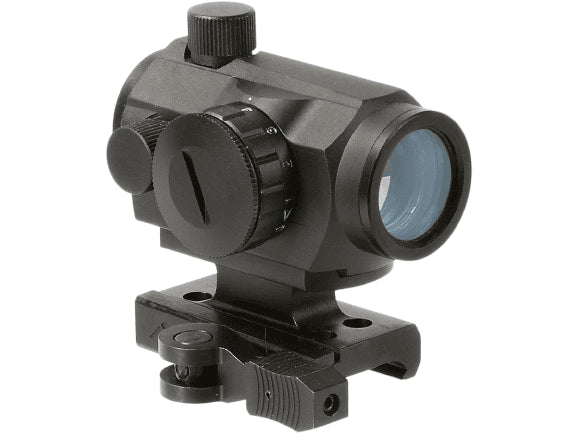 AIM Sports 1x20mm Dual Illuminated Compact Dot w/ QD Release (Type: Absolute Co-Witness Riser)