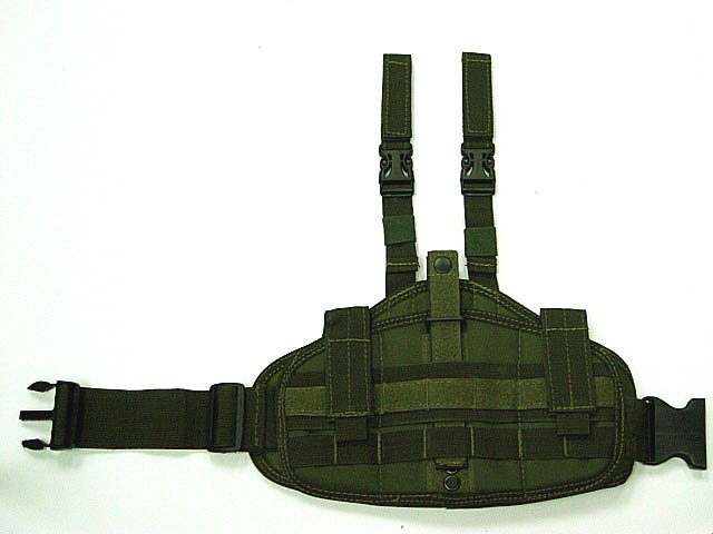 Matrix Tactical Drop Leg Thigh Holster Rig (Color: OD Green) image 0
