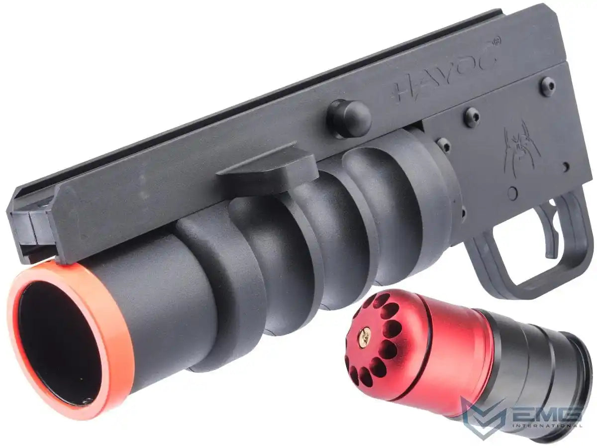 EMG Helios Spike's Tactical Side-Loading Havoc Airsoft 40mm Grenade Launcher (Model: 9" / Avengers 84rd Package)