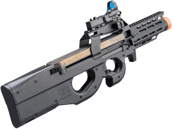 Cybergun Licensed FN P90® RIS Airsoft AEG with Integrated Mock Suppressor