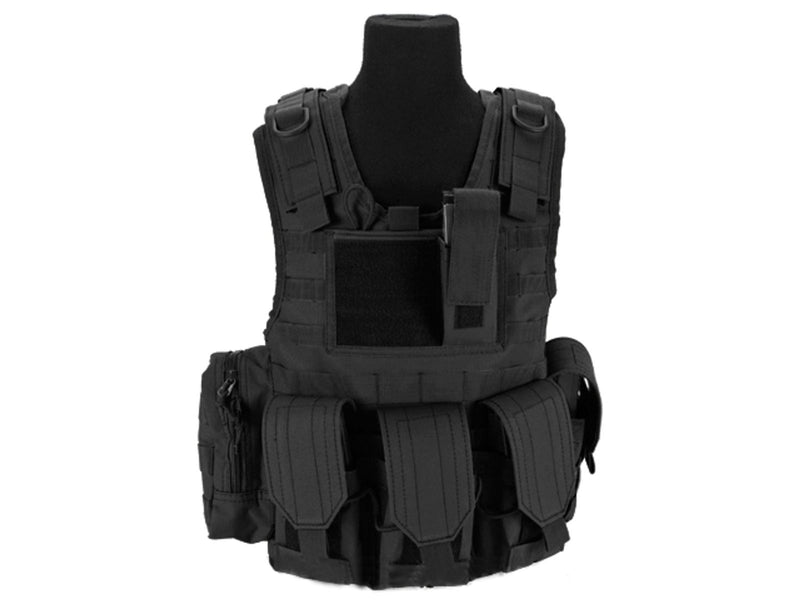 Matrix Tactical Systems Junior Size CIRAS Tactical Vest (Color: Black) image 0