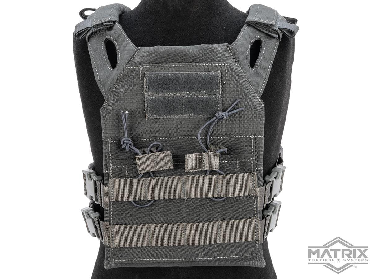 Matrix Level-1 Child Size Plate Carrier - Grey image