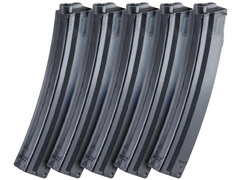 King Arms 100 Round Mid-Cap Magazine for MP5 Series AEGs (Package: Box of 5) image 0