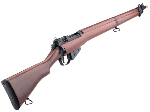 G&G LE4 Mk I Bolt Action Green Gas Airsoft Rifle (Model: Faux Wood)