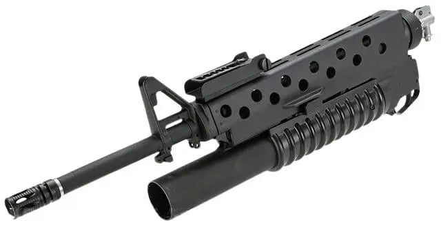 Matrix Airsoft M4 M16 "Scar Face" Conversion Kit w/ M203 Gas Grenade Launcher