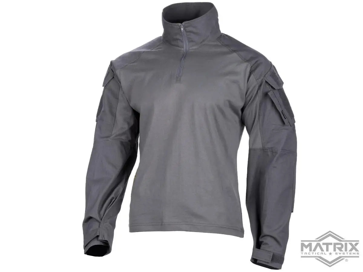 Matrix G3 1/4 Zip Tactical Combat Shirt (Color: Wolf Grey