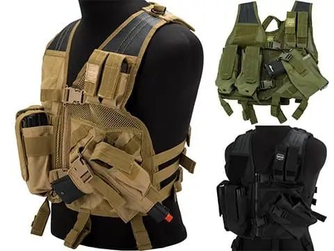 Youth Size Cross-Draw Tactical Vest by Valken