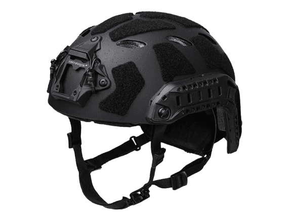 EmersonGear Ultra High Cut Tactical Vented Training Helmet (Color: Black / Large-X-Large) image 0