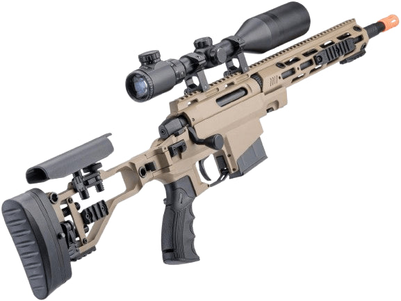 ARES MSR303 Quick-Takedown Airsoft Sniper Rifle (Color: Dark Earth)