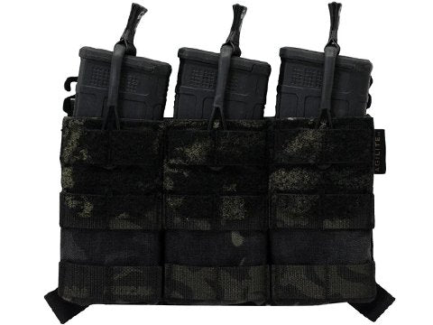 Agilite AG3 Placard Triple M4/M16 Magazine Pouch (Color: Multicam Black) image 0