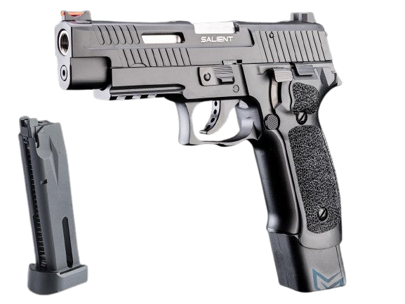 EMG Helios Salient Arms International Licensed S226 CO2 Powered Gas Blowback Airsoft Pistol (Model: Reload Package)