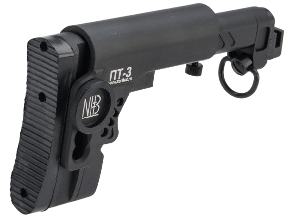 Raptor TWI PT-3 Folding Stock for AK Airsoft AEG Rifles (Color: Black)