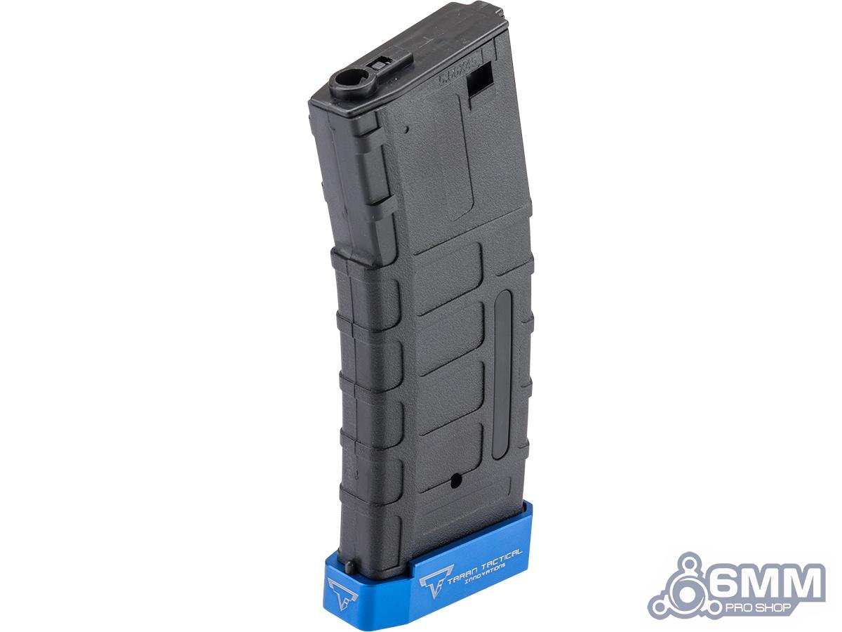 6mmProShop TTI Licensed 50rd Polymer Mid-Cap Magazine w/ Extended Baseplate for M4 Airsoft AEG Rifles (Color: Blue) image 0