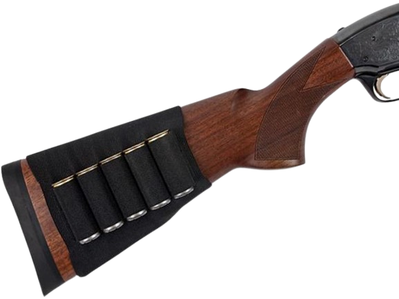 Allen Company Low Profile Shotgun Stock Cover w/ Shell Holder (Color: Black) image 0