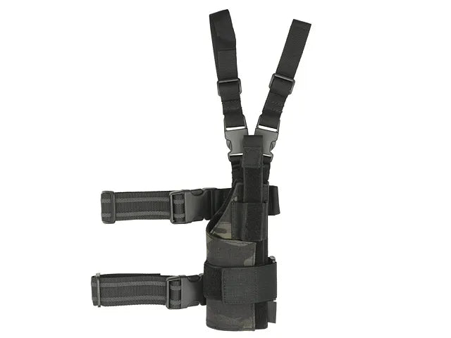 Matrix Tactical Drop Leg Thigh Holster Rig (Color: Black)
