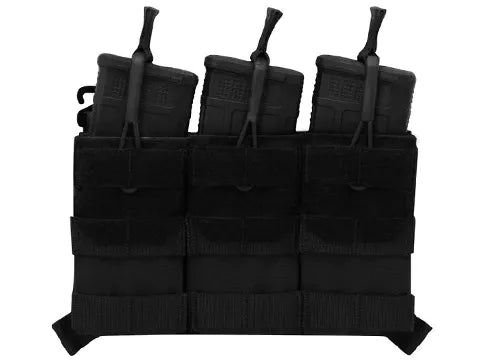 Agilite AG3 Placard Triple M4/M16 Magazine Pouch (Color: Black)