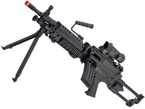 Cybergun FN Licensed M249 MINIMI "Featherweight" Airsoft Machine Gun - Para