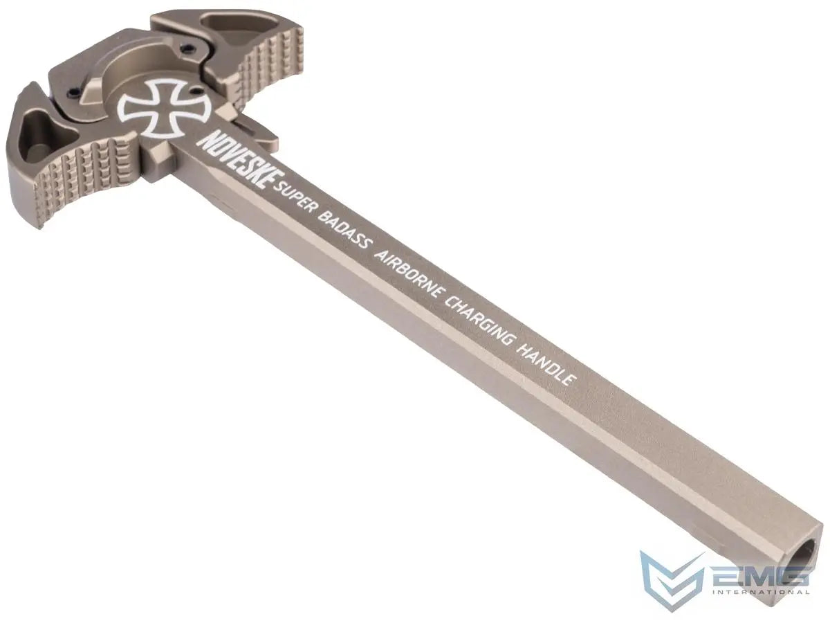 EMG Noveske Licensed CGS Series CNC Ambidextrous Charging Handle for Tokyo Marui MWS Gas Blowback Airsoft Rifles (Color: Tan)