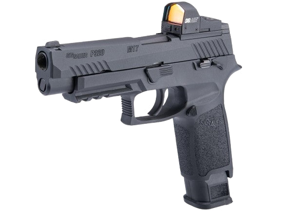 SIG Sauer ProForce P320 M17 MHS Airsoft GBB Pistol (Color: Black / CO2 / Competition Package)