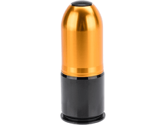 ASG Multi-Purpose 40mm Reusable Airsoft Gas Grenade Shell (Model: Large 90rd) image 0