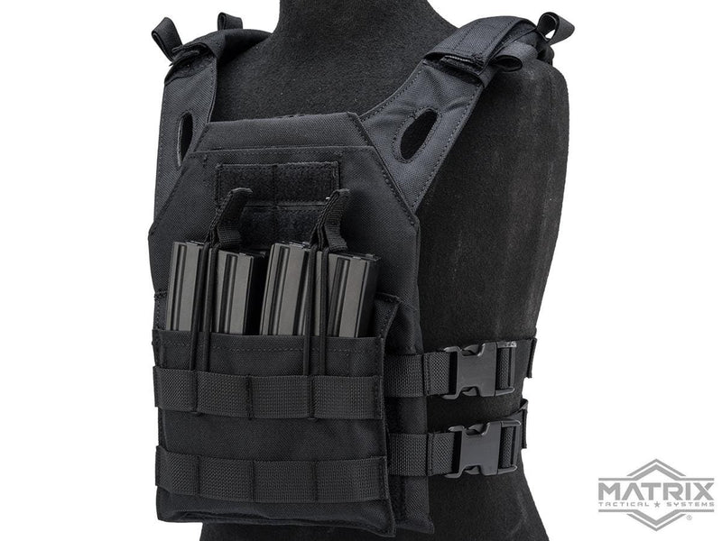Matrix Level-1 Child Size Plate Carrier - Black image