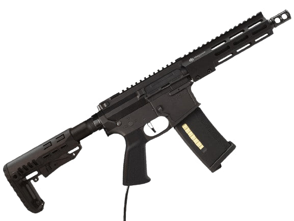 Wolverine Airsoft MTW Billet Series Gen 3 HPA Powered M4 Airsoft Rifle (Model: Tactical / 7")