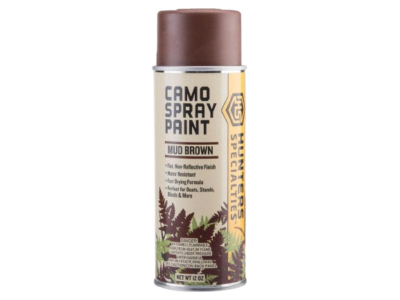 Hunters Specialties Camo Spray Paint (Color: Mud Brown / 12oz)