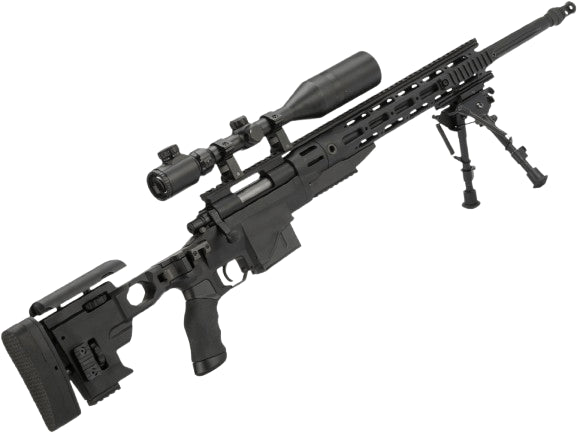 ARES Licensed MSR Bolt Action Spring Powered Sniper Rifle (Model: MSR-700 / Black)