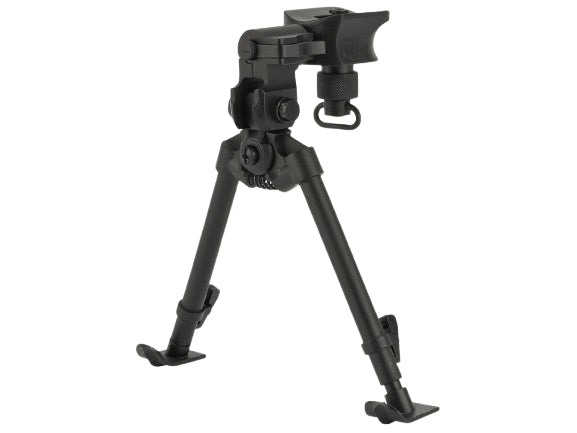 AGM Samurai V-Grooved Multi Purpose Steel Bipod for Airsoft Sniper Rifles