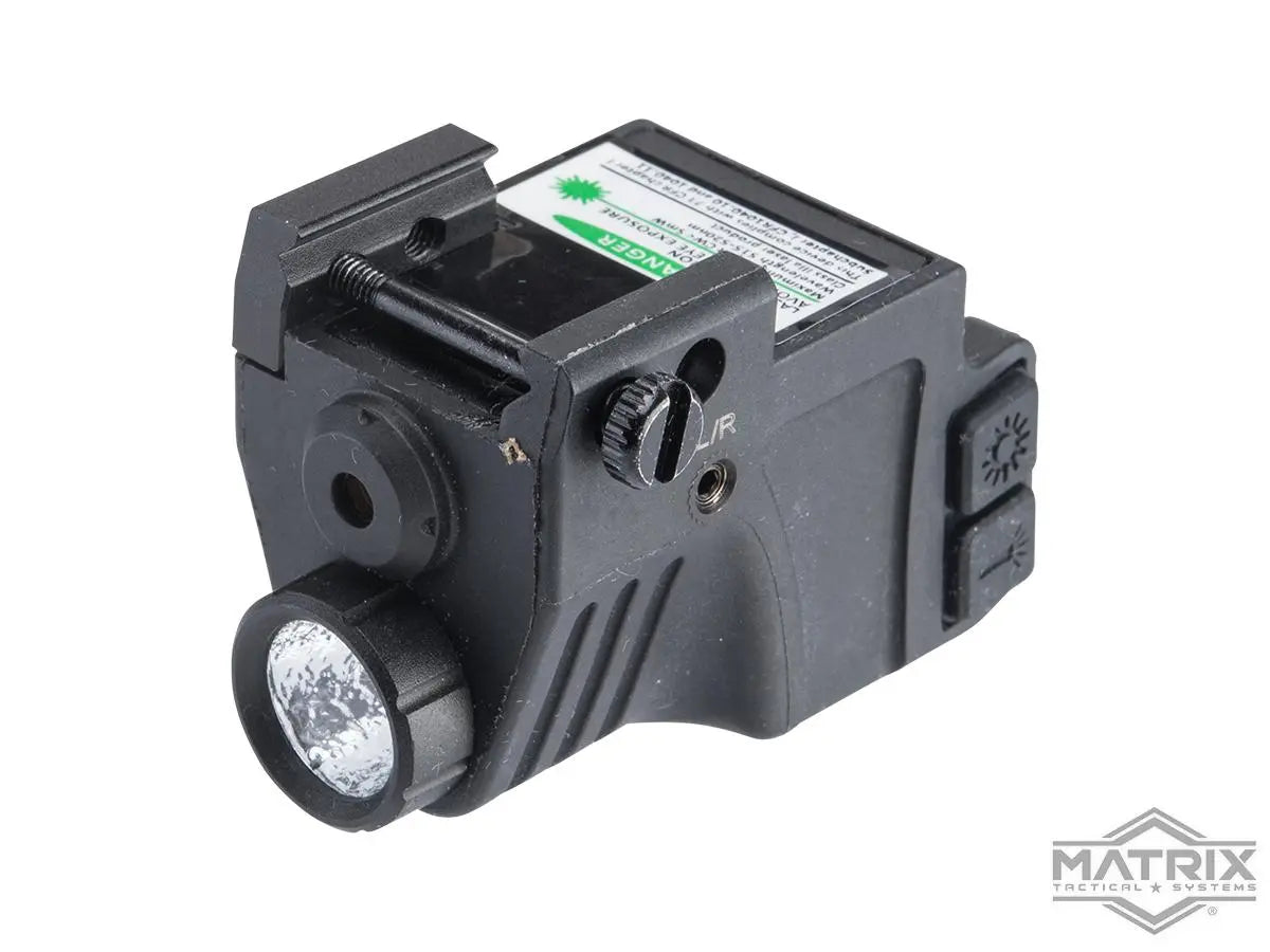 Matrix Rechargeable 550 Lumen Compact Weapon Light w/ Visible Laser Aiming