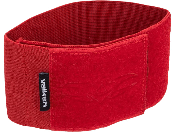 Valken V-TAC Player Team Armband w/ Large Patch Space (Color: Red)