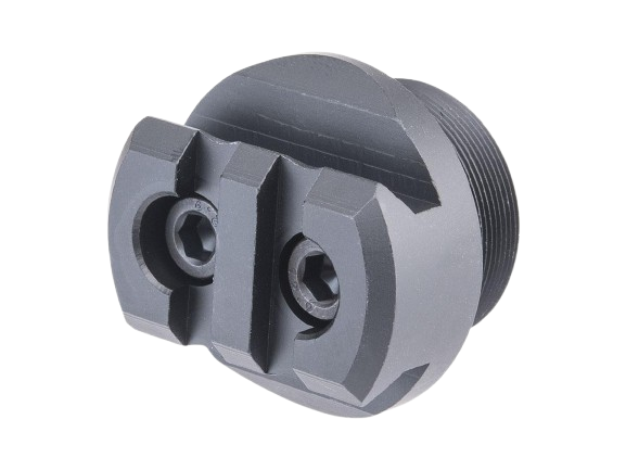Maple Leaf Picatinny Rear Stock Base Adapter for GBB Airsoft Rifles (Model: KJW KC-02) image 0