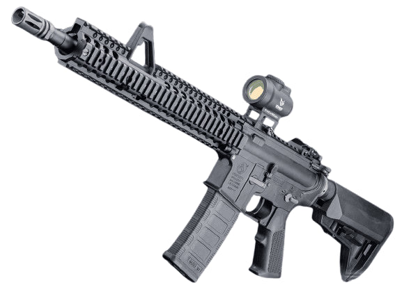 EMG Custom Built Colt Licensed M4 SOPMOD Block 2 Airsoft AEG Rifle with Daniel Defense Rail System
