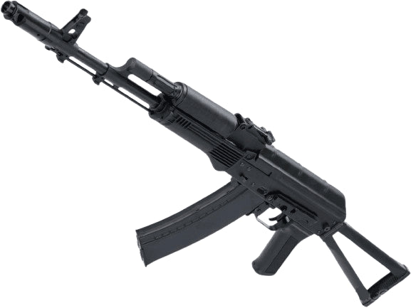 LCT LCKS74M Steel Airsoft AEG Rifle w/ Steel Side Folding Stock