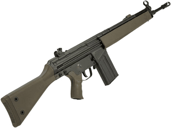 LCT LC-3A3 Full Size Steel Airsoft AEG (Color: OD Green)