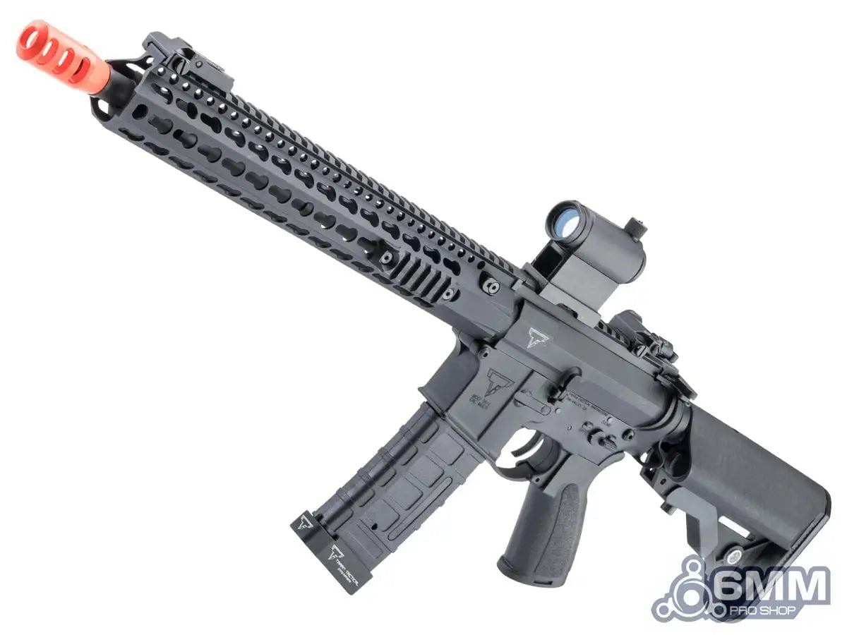 6mmProShop TTI Licensed TR-1 Ultralight M4 Airsoft AEG Rifle (Model: 13" Keymod / Black / Gun Only)